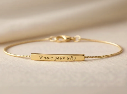 Know Your Why Bracelet