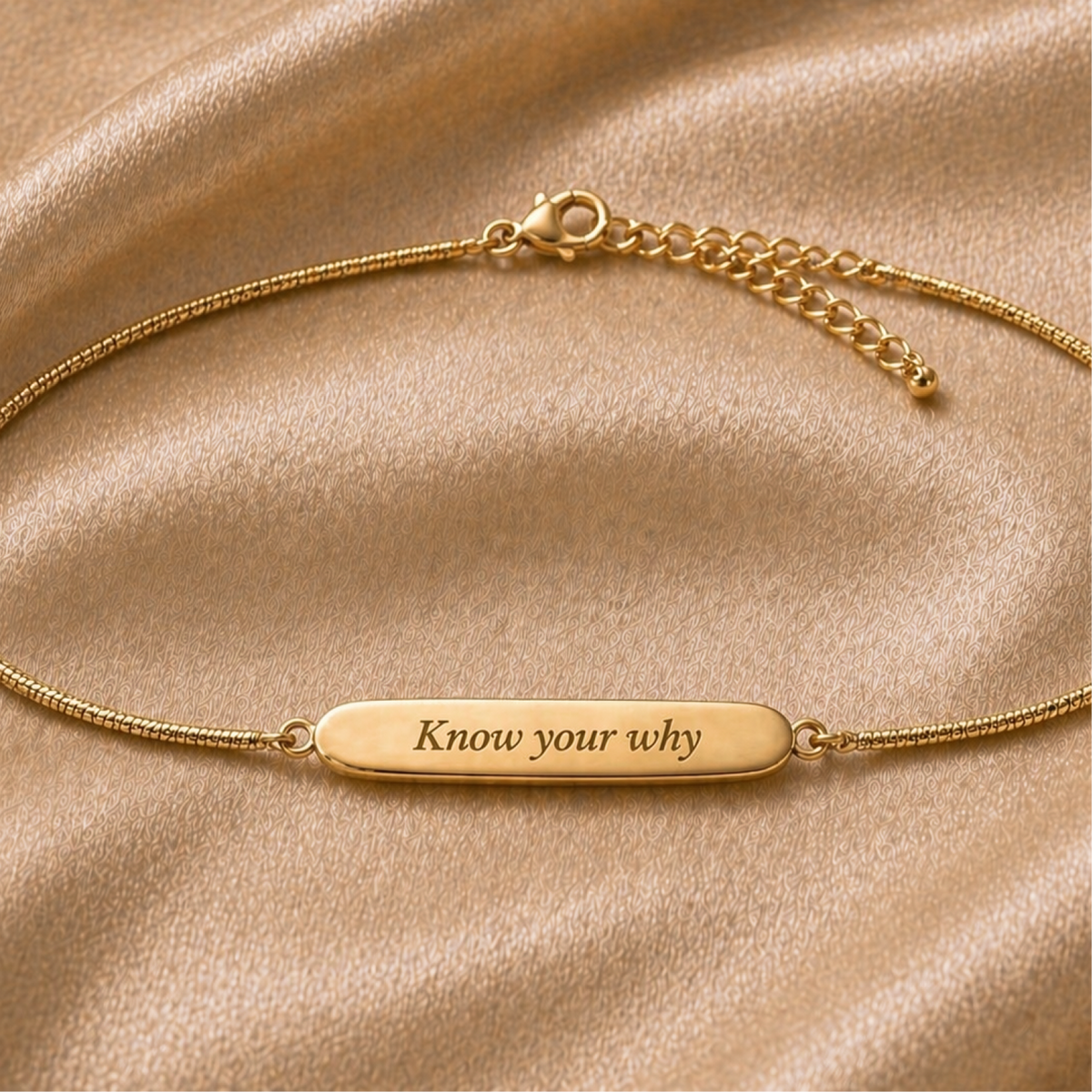 Know your why bar neckless