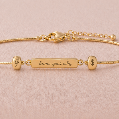 Know Your Why Bracelet